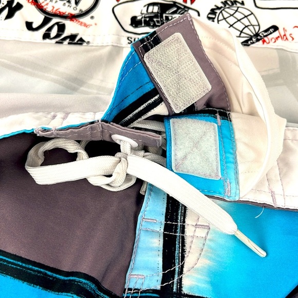 Ron Jon Surf Shop Board Shorts Surfer Swim Trunks Swimsuit Swimwear Mens 38 - Picture 8 of 13